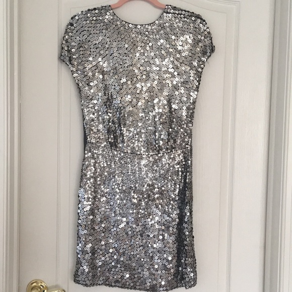 ASO Blair Waldorf Gossip Girl Valentino Sequin Silk Dress US 8 - Picture 4 of 12